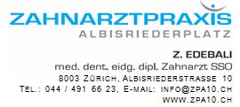 Zahnarztpraxis Albisriederplatz